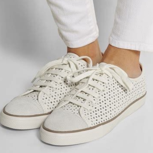 Tory Burch Shoes - Tory Burch floral cutout sneakers *NEW*